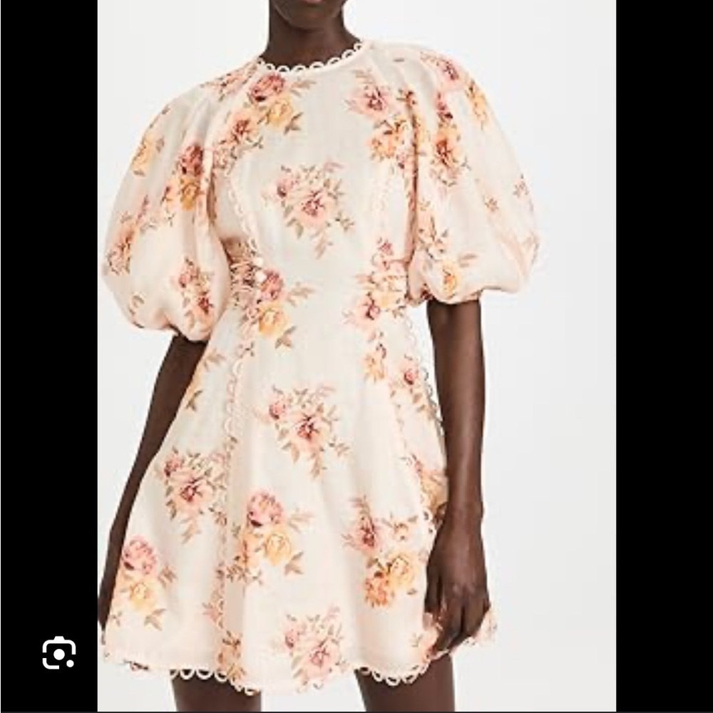 Zimmerman Rosa Laced Mini Dress